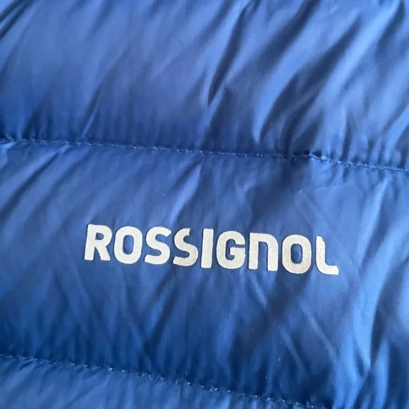 ROSSIGNOL Blue Puffer Jacket - Picture 6 of 16